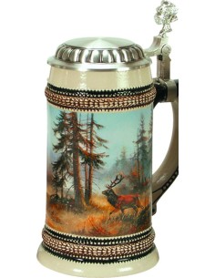 Chope de biere chasse en...